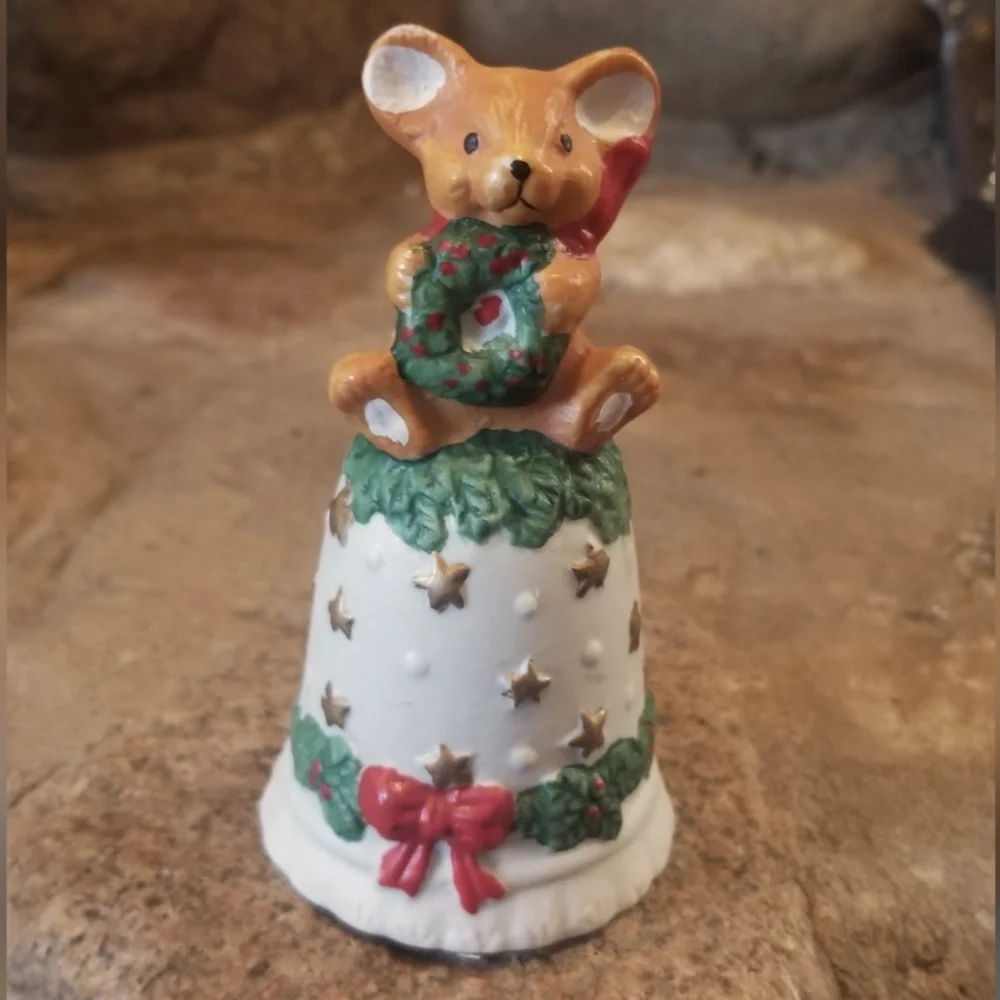 Vintage Bear and Mouse Bells - Picture 5 of 7